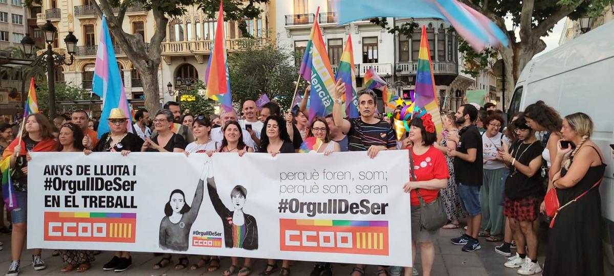 Manifestaci realitzada en Valncia