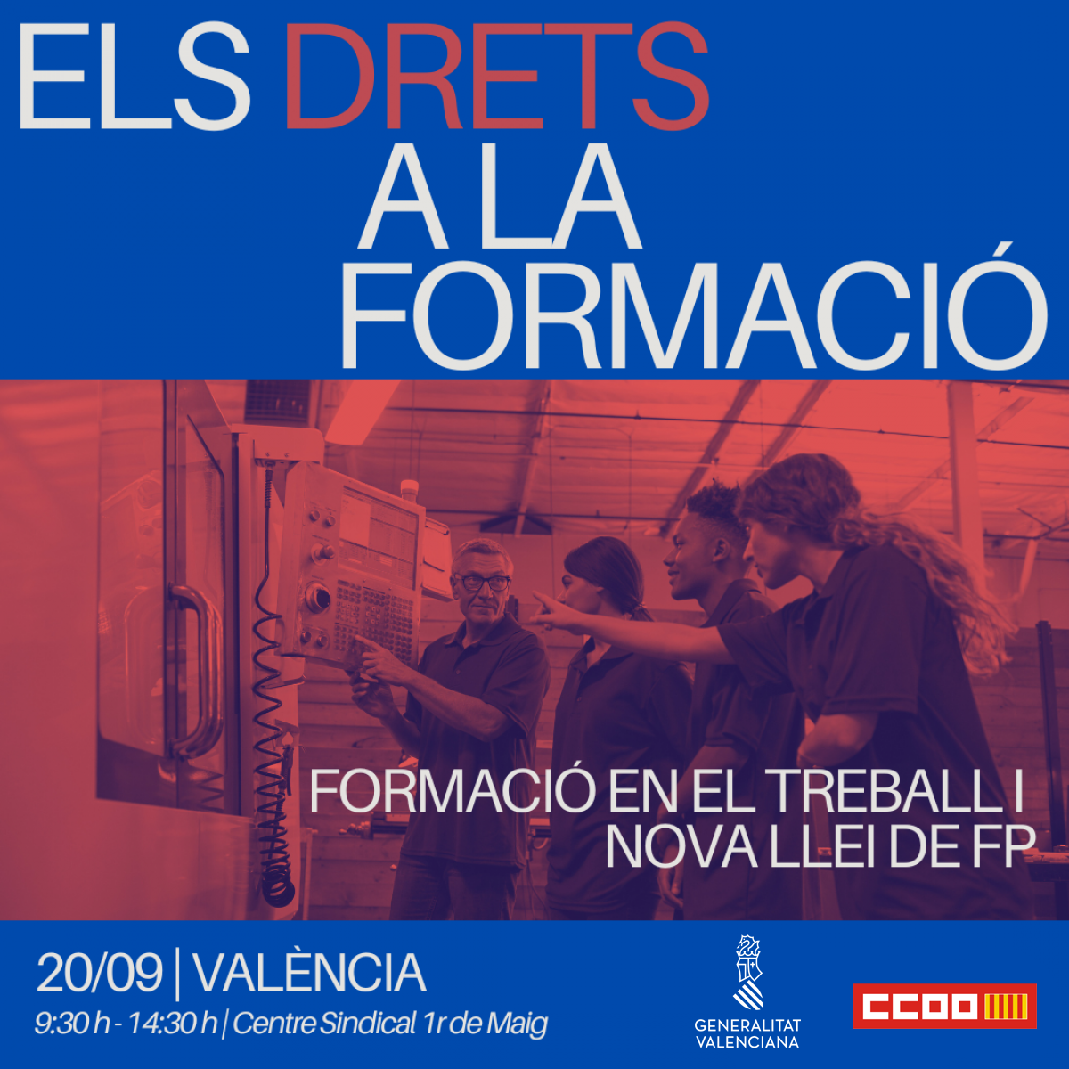 Jornada sobre els drets a la formaci en el treball