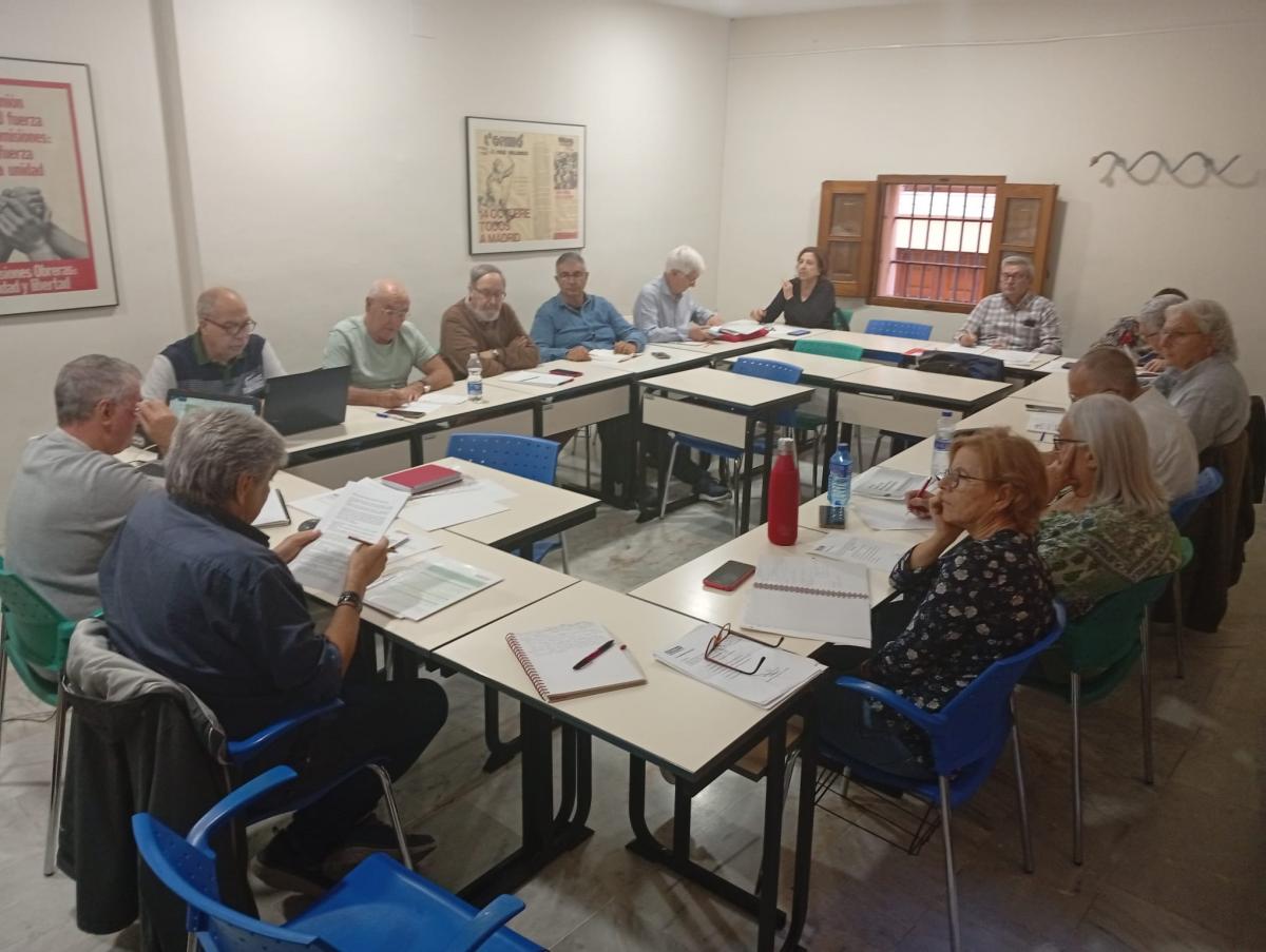 Ejecutiva ampliada de CCOO PV.