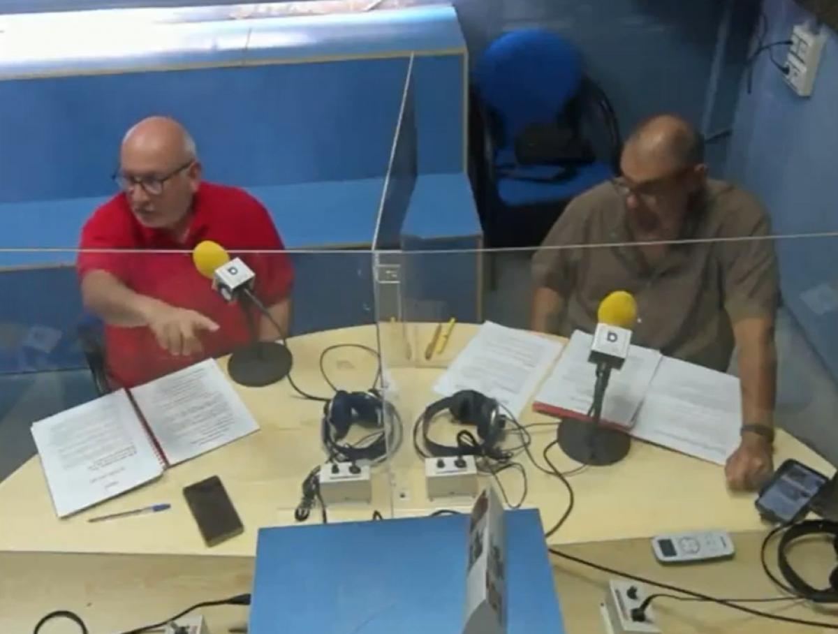 Carlos Xerri y Ricardo Almuni, en Radio Buol TV.