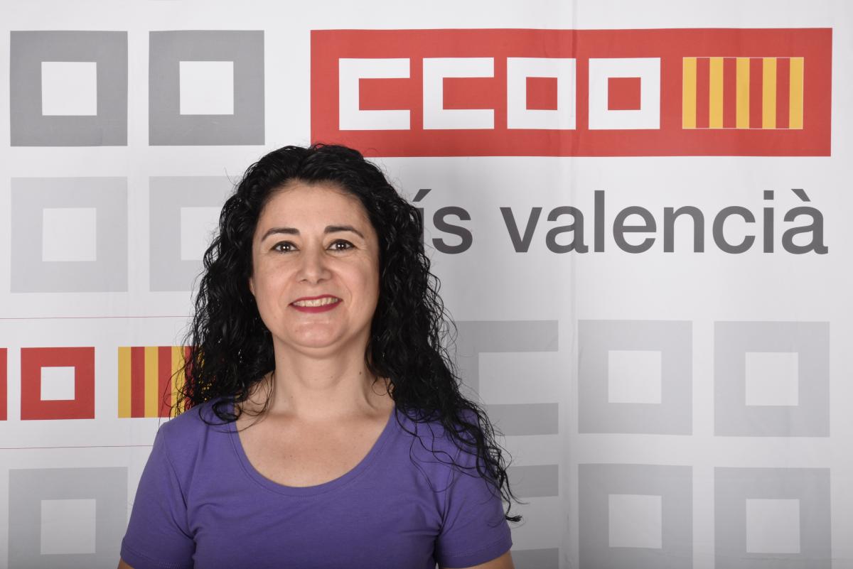 Ana Garca, secretaria general de CCOO PV.