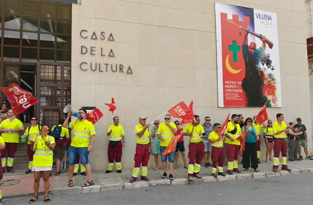 Imagen de las movilizaciones previas al acuerdo