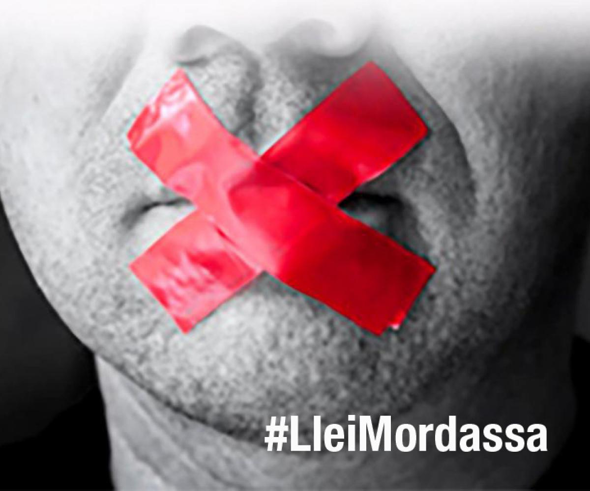 No a la #LleiMordassa.