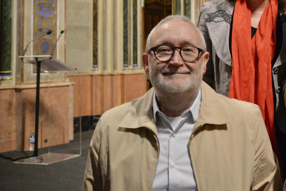 Miguel Ángel Vera a l'homenatge a Encarna Signes.