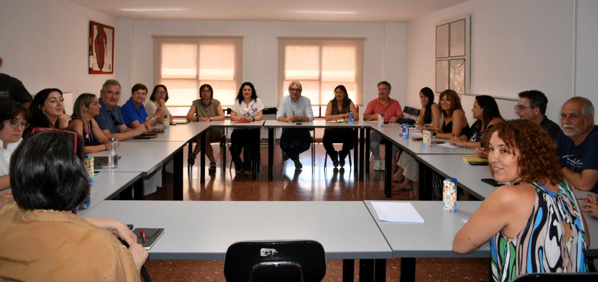 Reuni de les executives de CCOO PV i d'UGT PV.