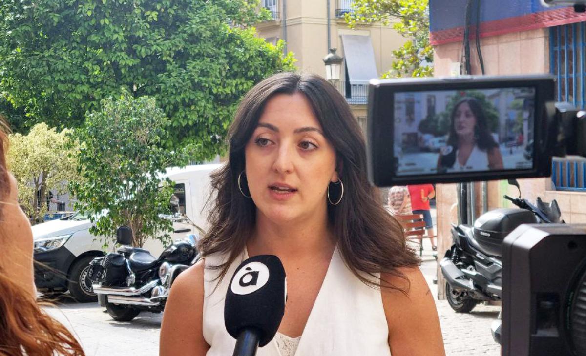 Roco Pascual, secretria de Joventut i Noves Realitats del Treball de CCOO PV.