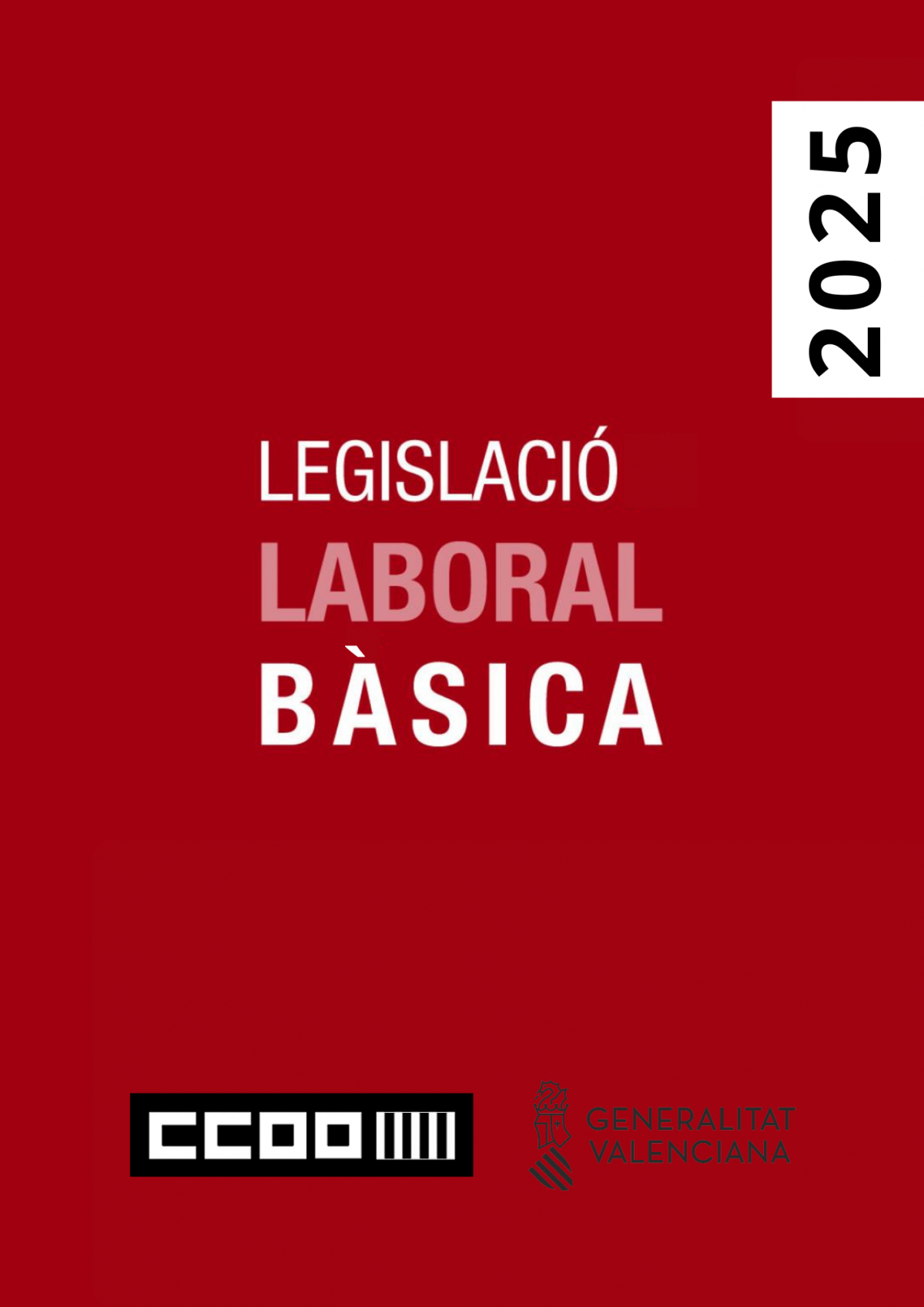 Portada del document d'actualitzaci de la legislaci laboral bsica 2025