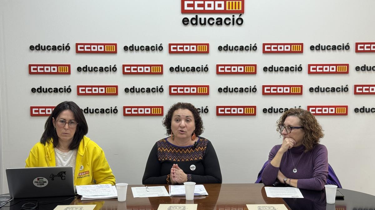 Roda de premsa presentació Informe necessitats educatives