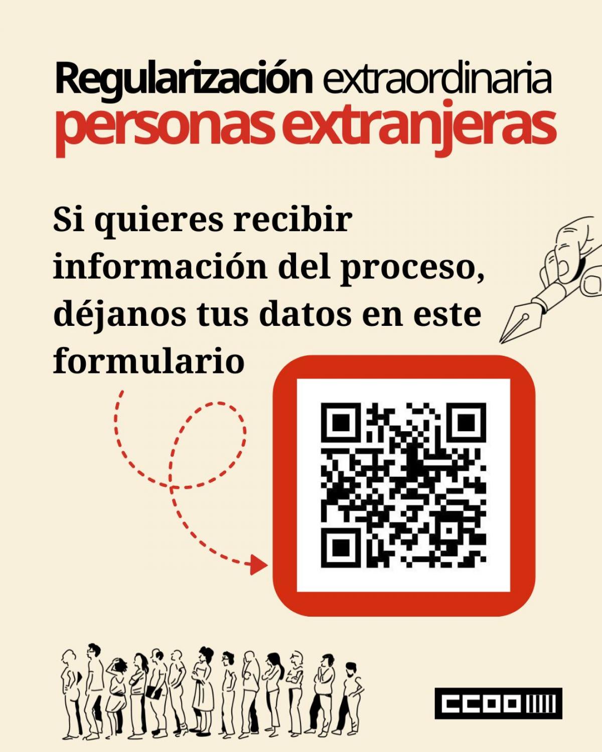 Para recibir información del proceso lee el Qr y deja tus datos
