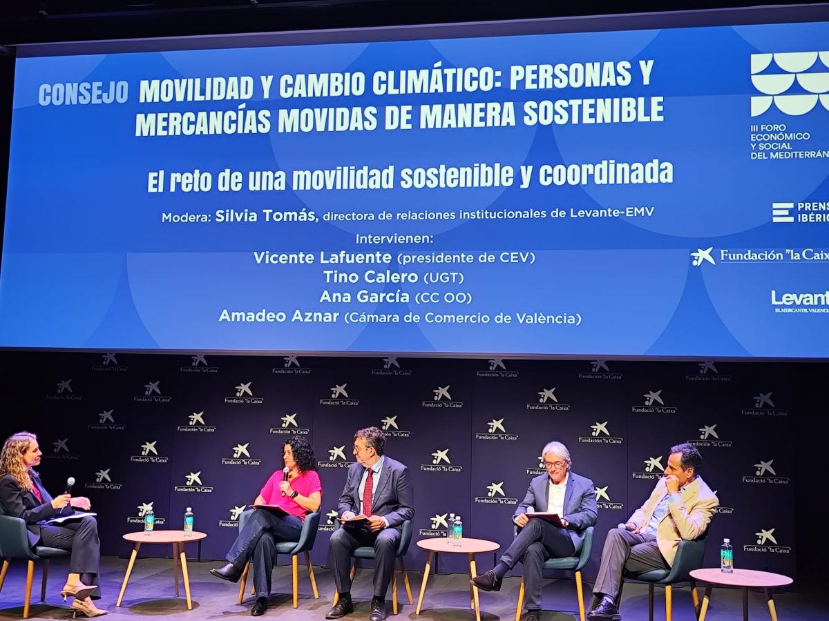 Silvia Tomás, Ana García, Vicente Lafuente, Tino Calero y Amadeo Aznar