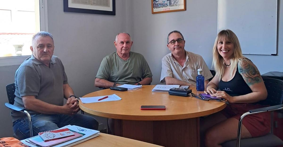 Reunión CCOO y CAVE-COVA