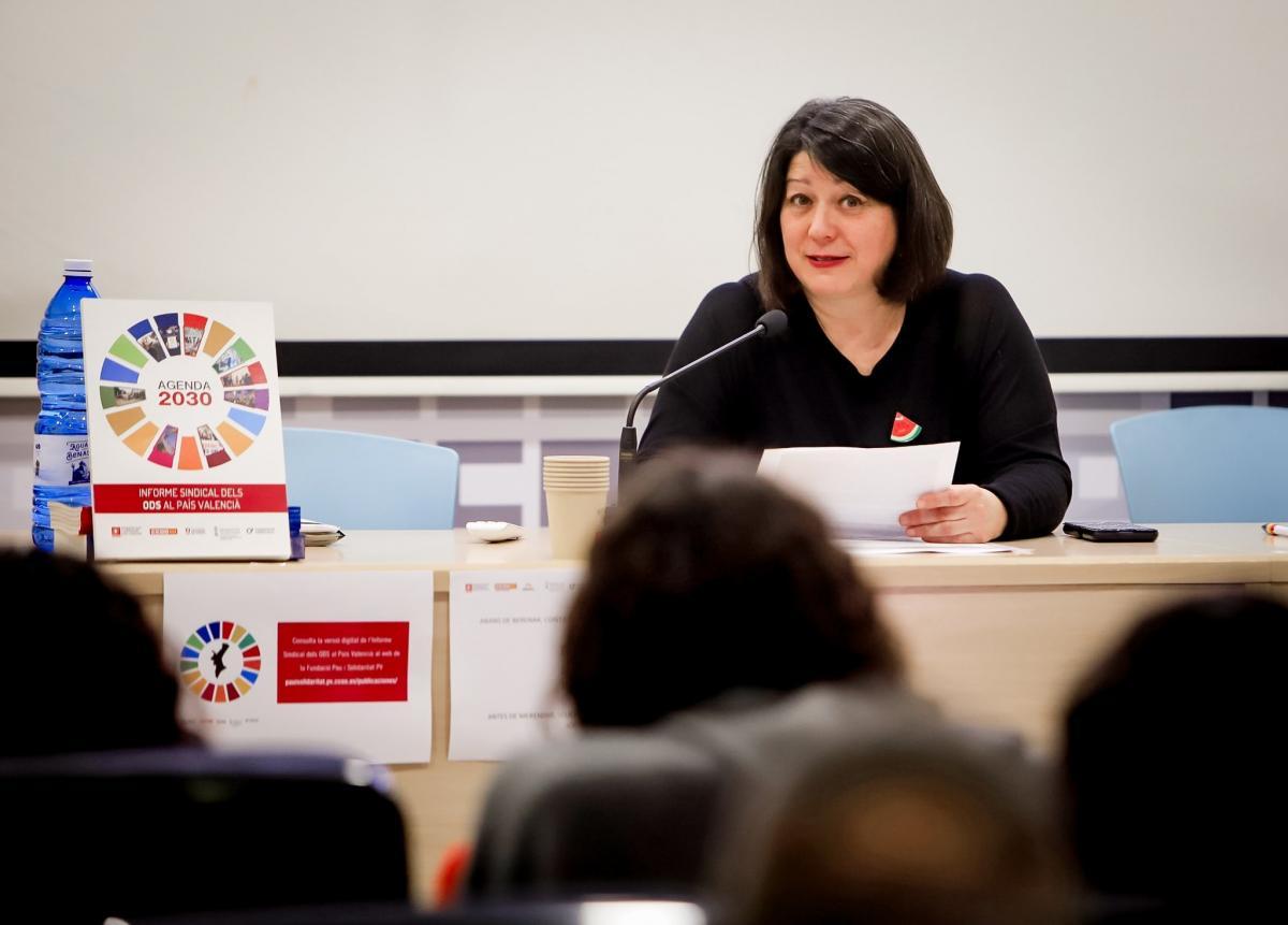 Isabel Barrajn, secretria de Migracions, Cooperaci i Moviments Socials de CCOO PV