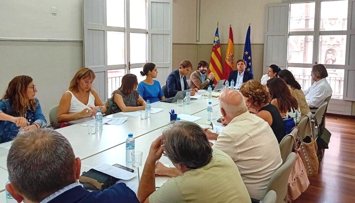 CCOO PV ha asistido a la Mesa de Poltica Social, en la Generalitat Valenciana.