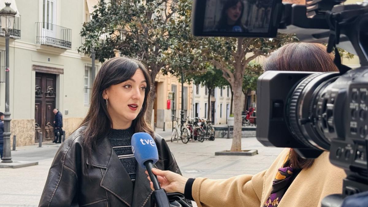 Rocío Pascual, secretària d'Ocupació i Joventut de CCOO PV.