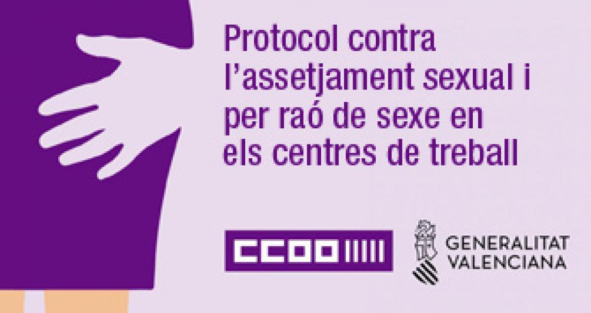 Protocol contra l'assetjament sexual i per raó de sexe CCOO PV