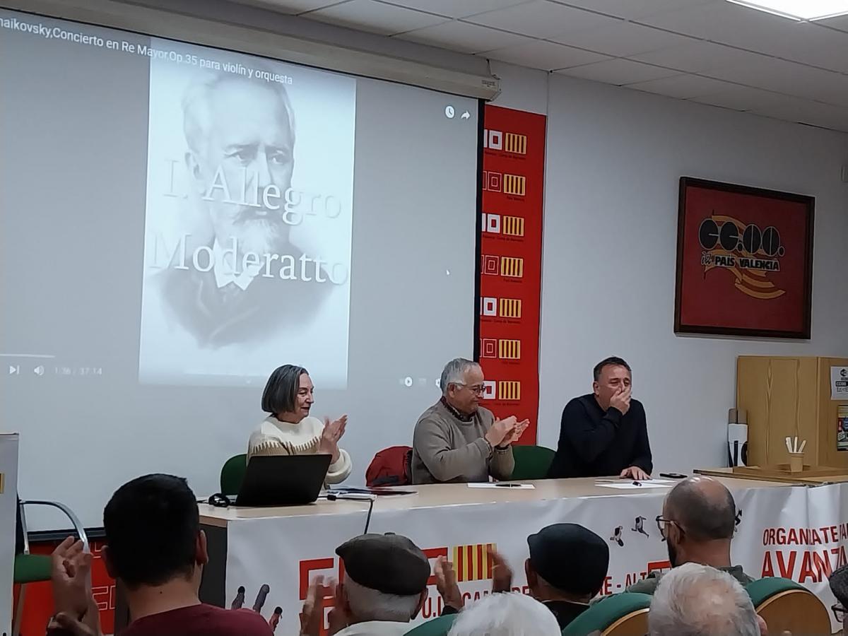 Carmen Díaz , Ventura Montalbán y Sergio Villalba