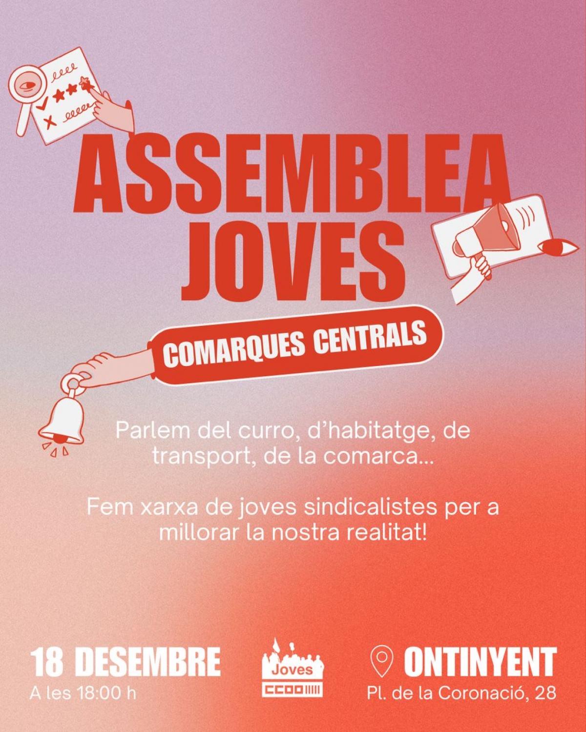 Assemblea de Joves de CCOO PV a Ontinyent.