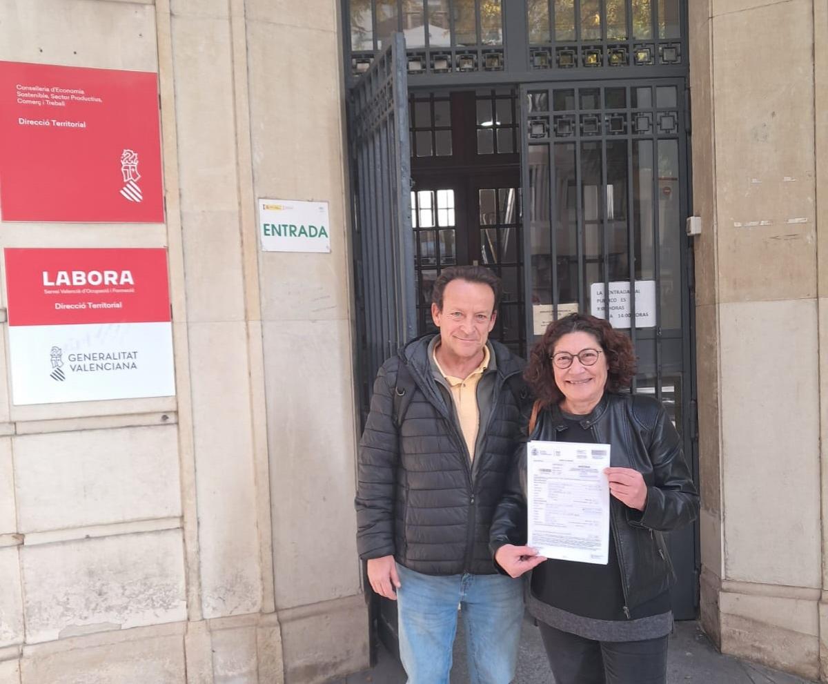 Carmen Soria y Javier Pérez