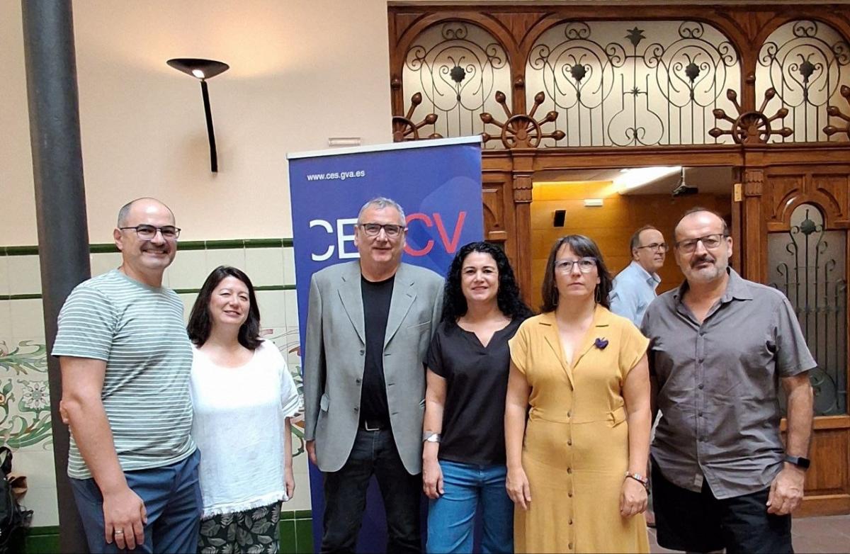 Participación de CCOO PV en la presentación del CES CV.