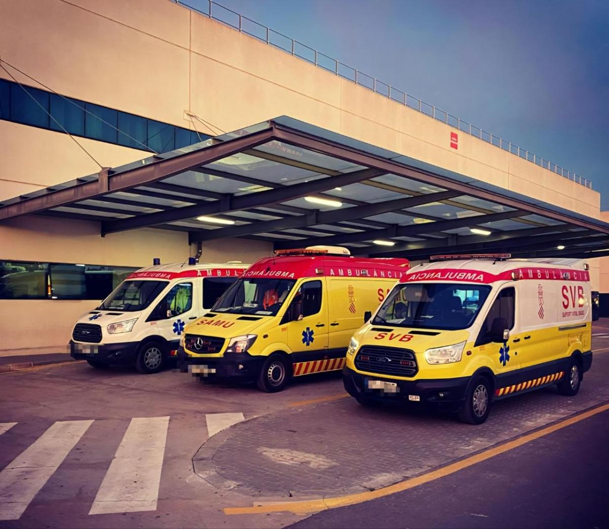 Més de 20 agressions a professionals del transport sanitari en un any.