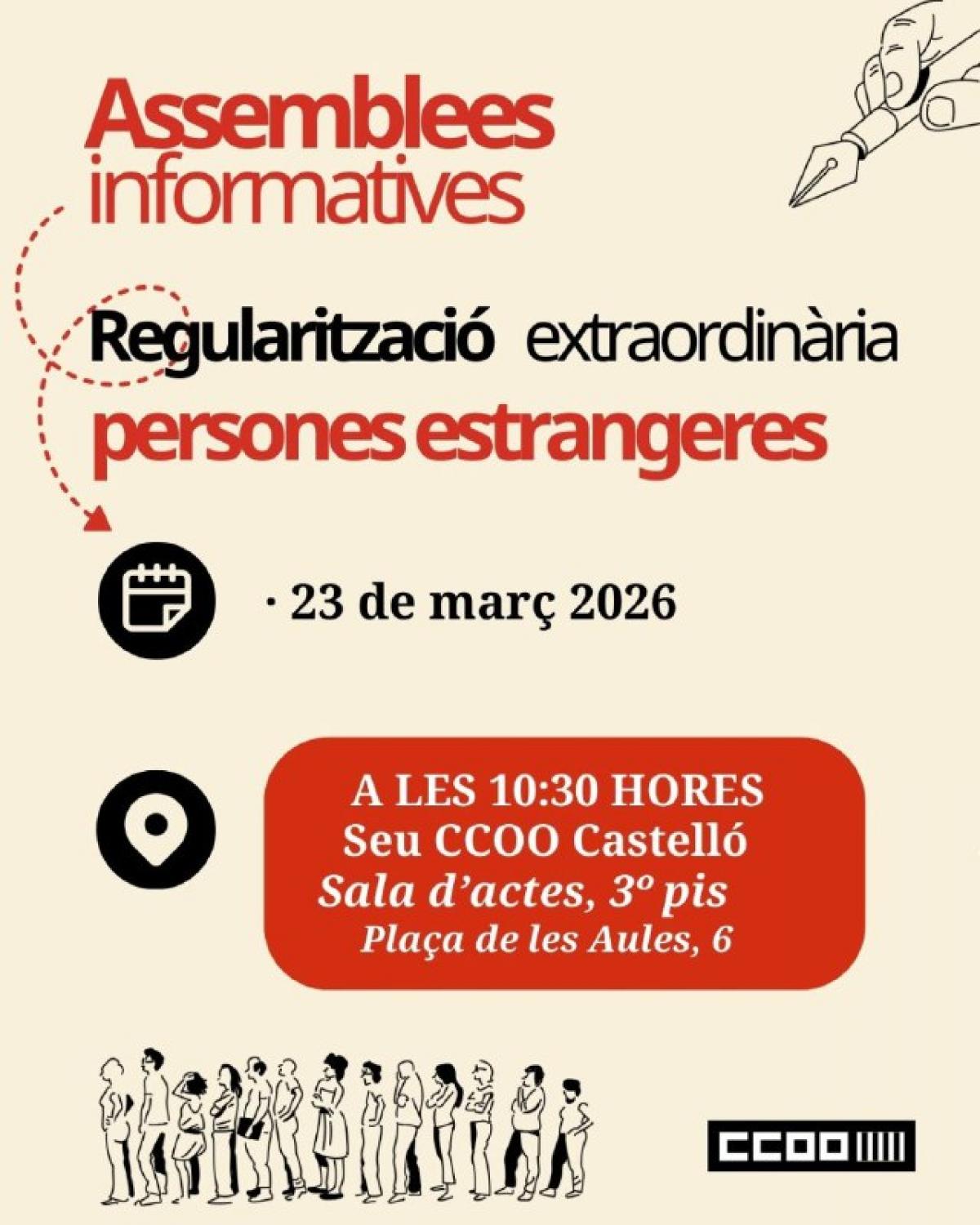 Cartell assemblea de Castelló