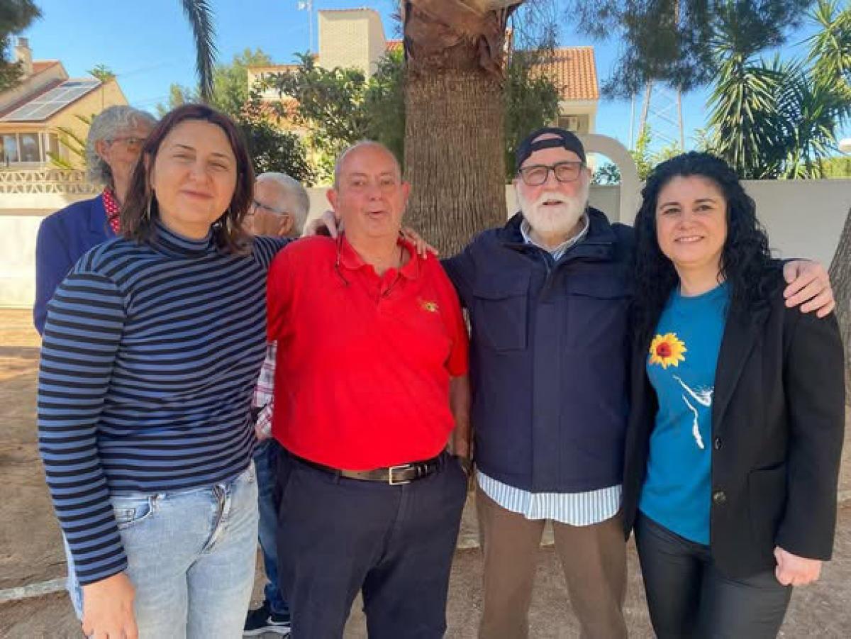 Rosa Pérez Garijo, Carlos Alfonso Mellado, Paco Soler y Ana García en una imagen de archivo
