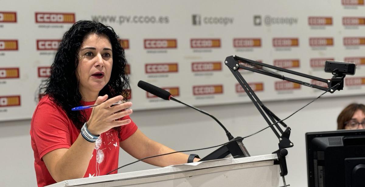 Ana Garca interviene en el Consell Confederal