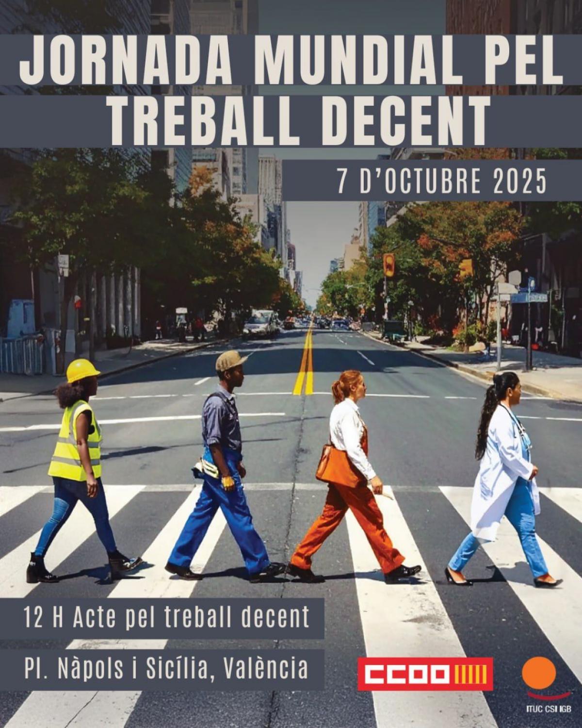 Jornada Mundial pel Treball Decent 2025
