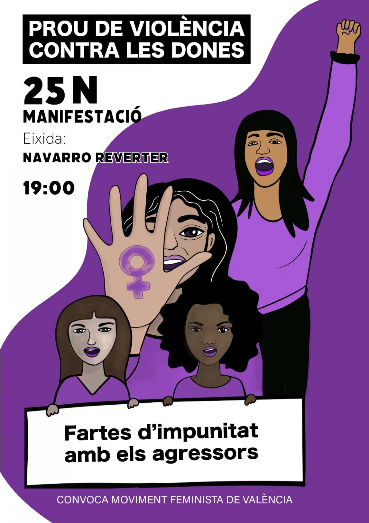 Manifestació 25N 2025 a València