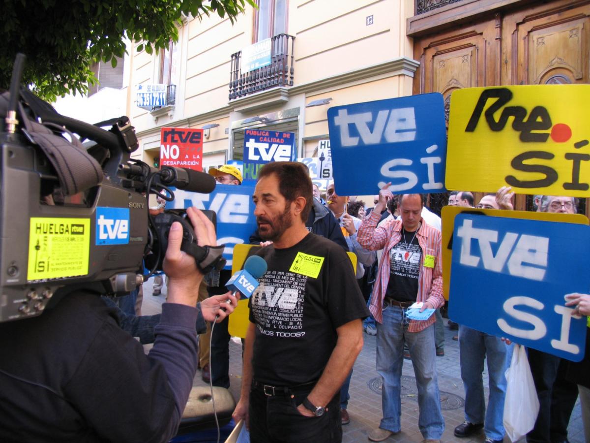 Contra la desaparición de la estructura territorial de RTVE en 2006