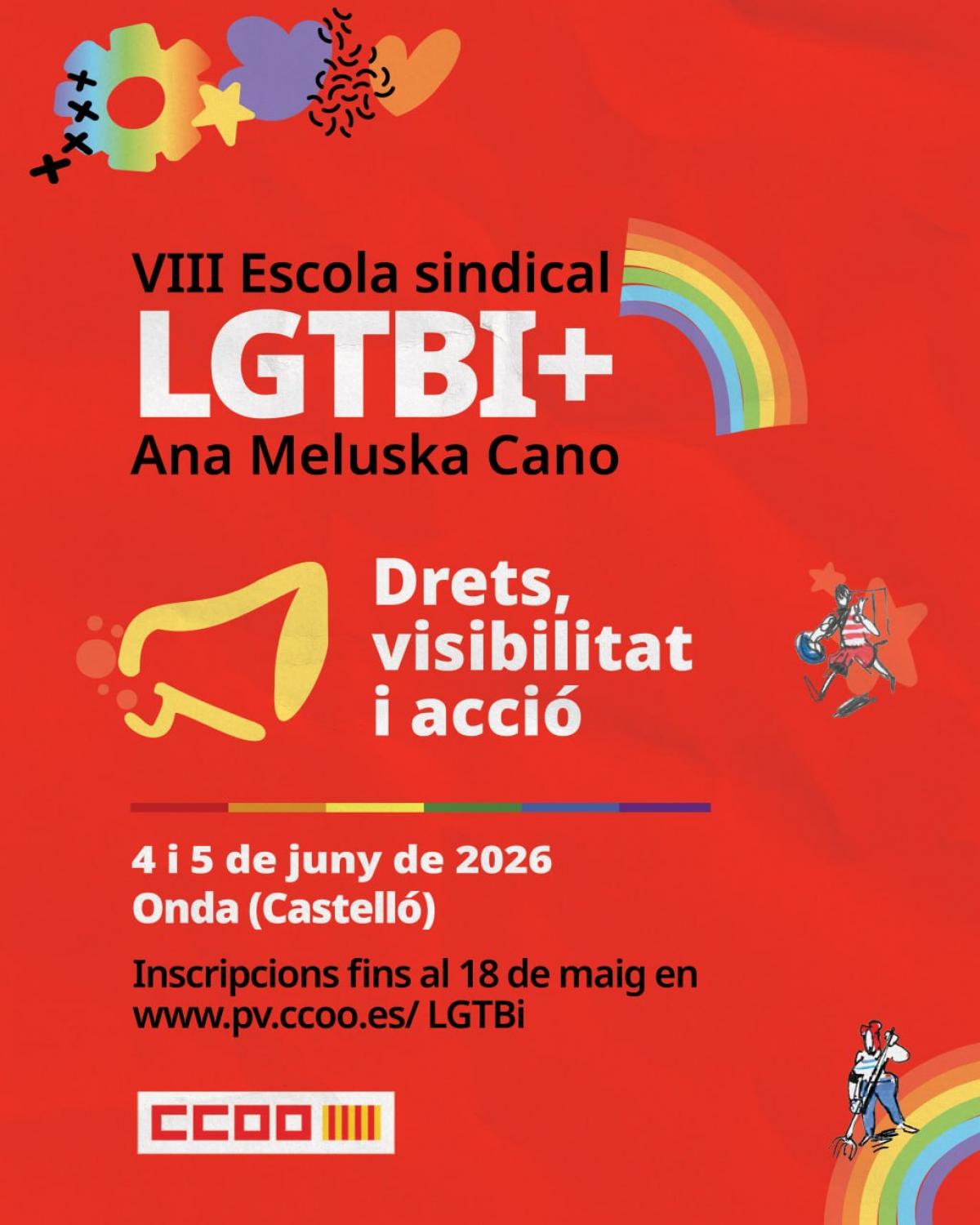 VIII Escola sindical LGTBI+ de CCOO PV