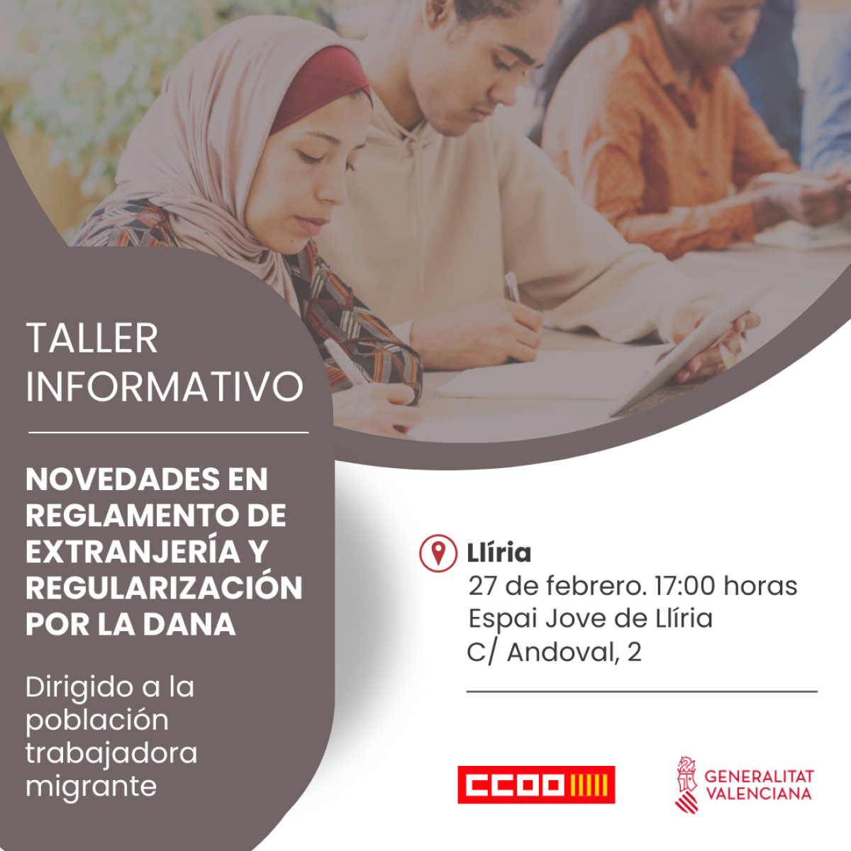 Taller en Llria.