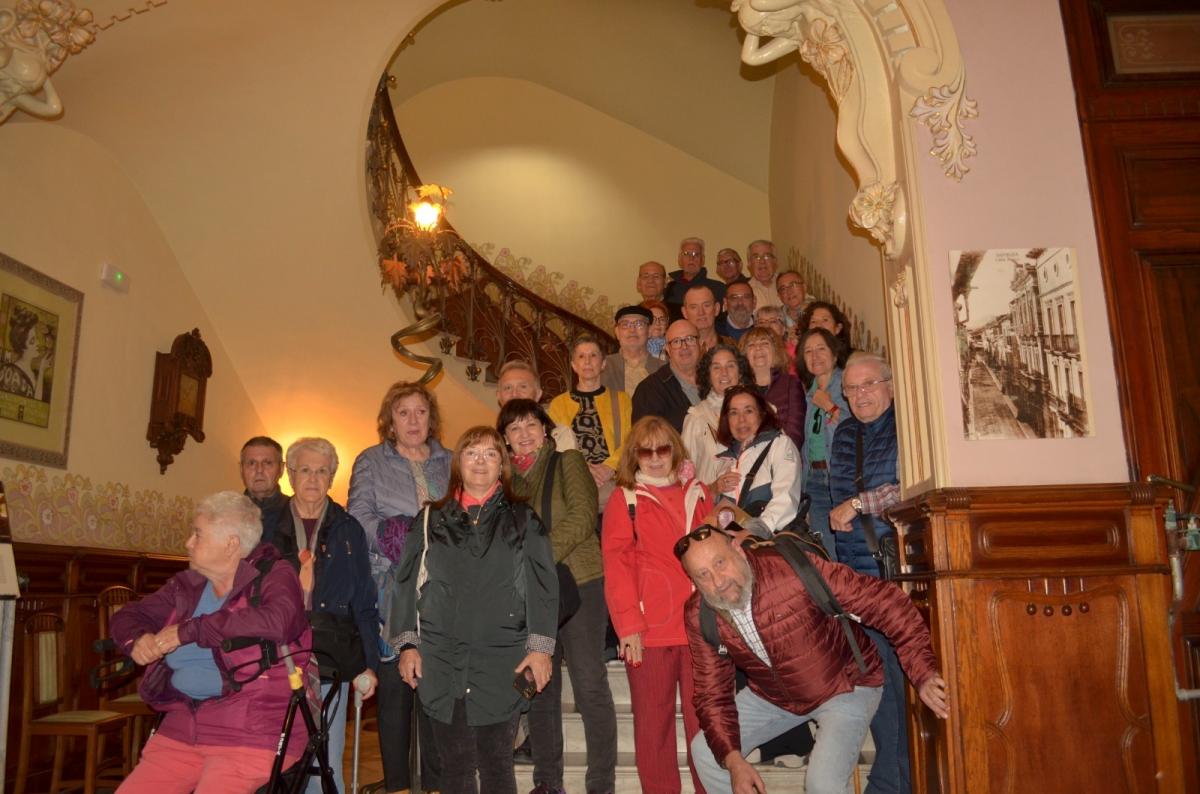 Imagen de grupo de la visista realizada a Novelda