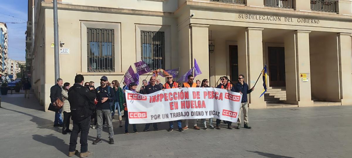 Concentracin ante la subdelegacin del Gobierno en Alicante