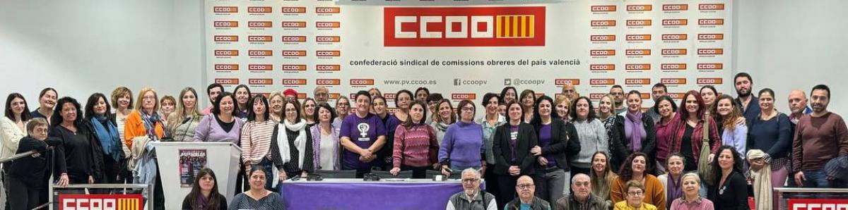 Assemblea del 25N a CCOO PV.