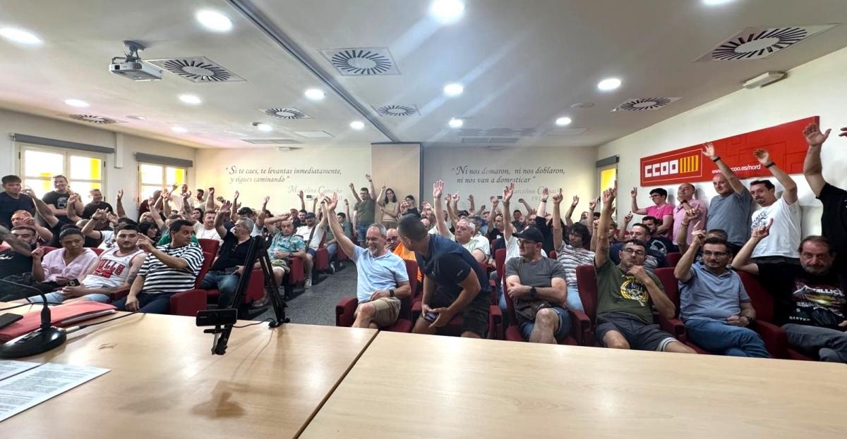 Assemblea en CCOO de Castell.