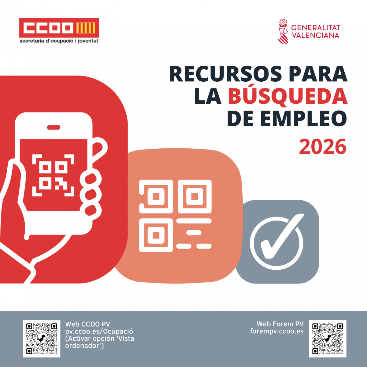 Recursos para la búsqueda de empleo 2026.