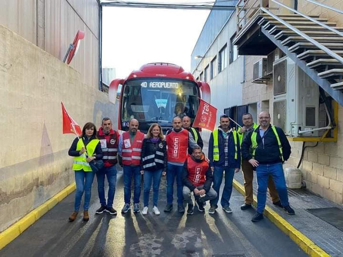 Imgenes de la jornada de huelga