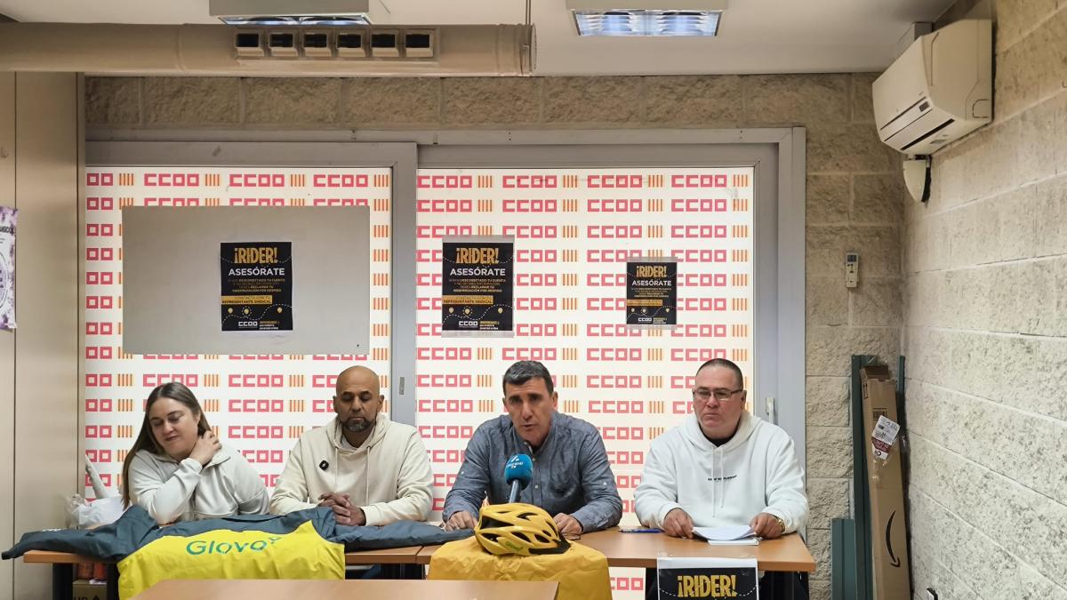 Rueda de prensa realizada en Alicante