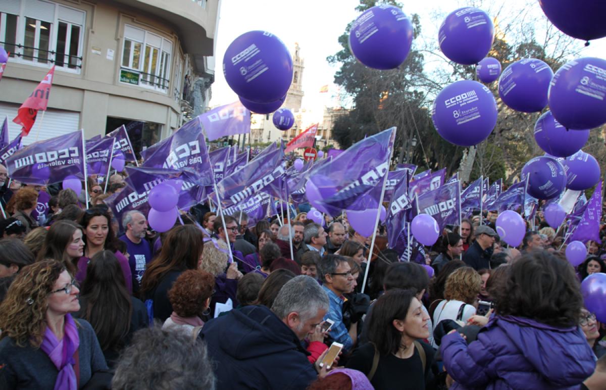 Manifestaci 8 de mar de 2018