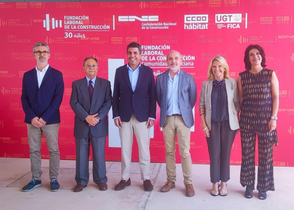 El sector celebr los 30 aos de la Fundacin Laboral de la Construccin de la Comunidad Valenciana