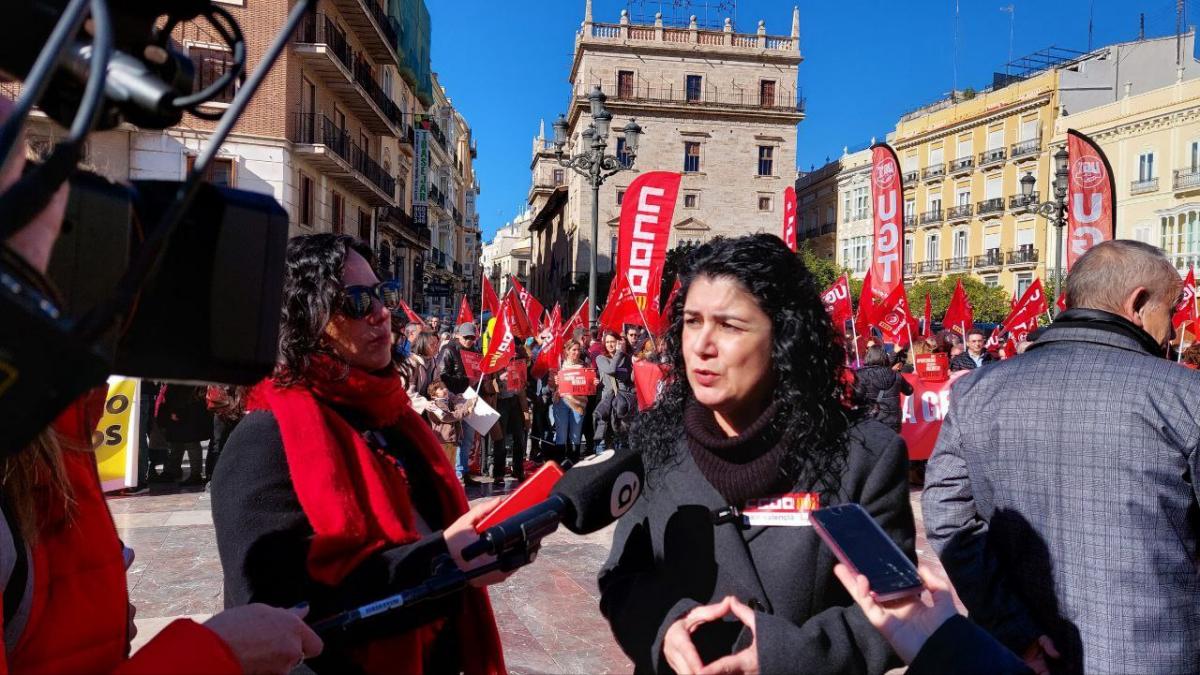 Ana Garca, secretaria general CCOO PV