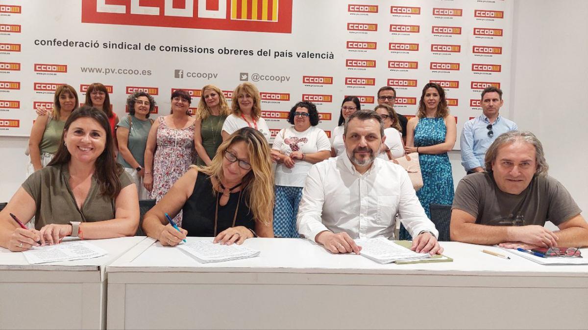 Signatura Conveni residncies privades