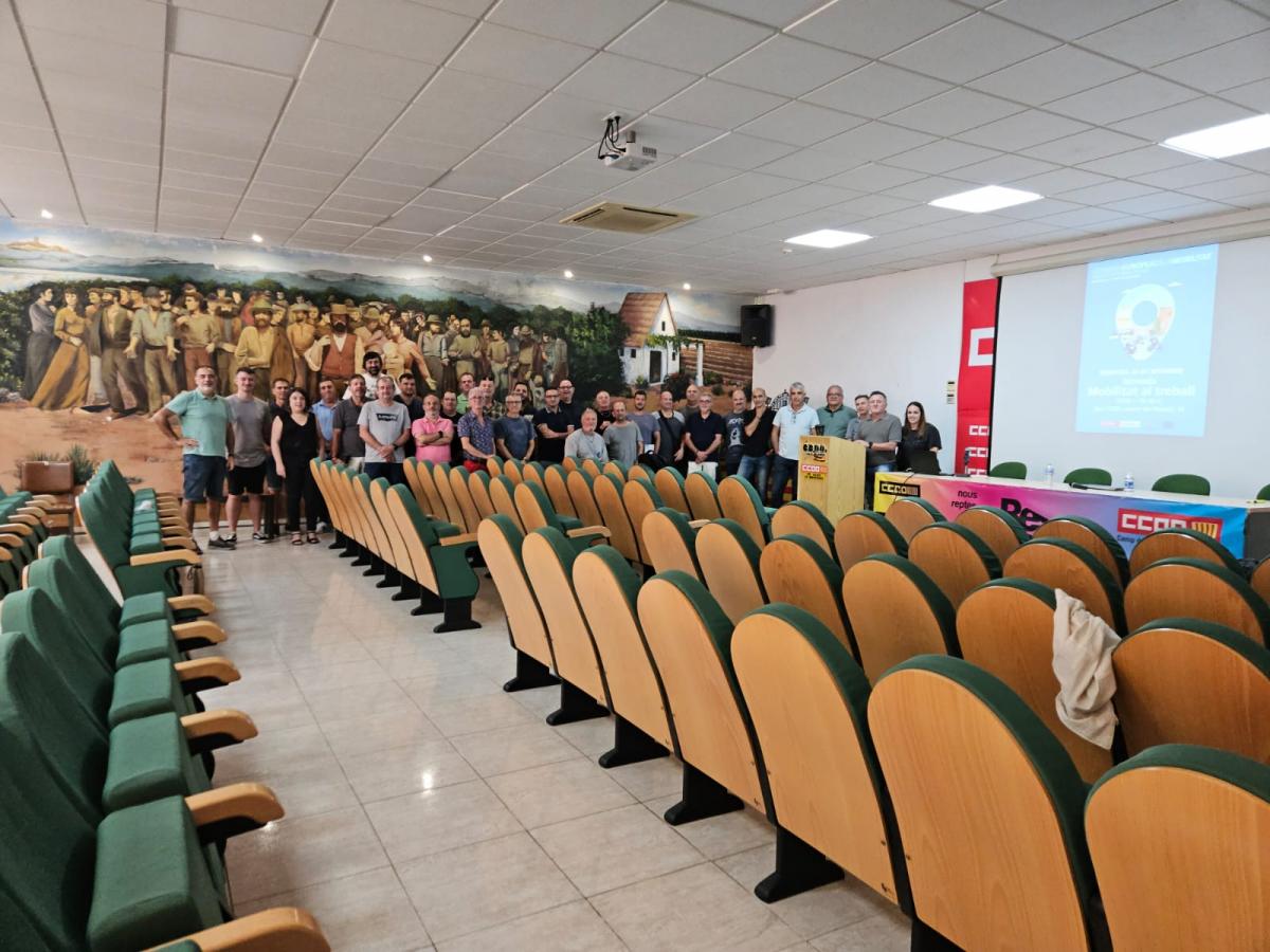 Jornadas Comarcales de Movilidad Sostenible al Trabajo, celebradas en CCOO Puerto de Sagunto.